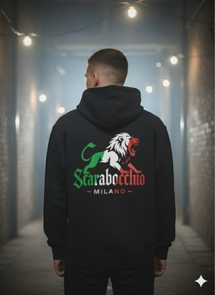 Felpa con cappuccio - Scarabocchio Milano®