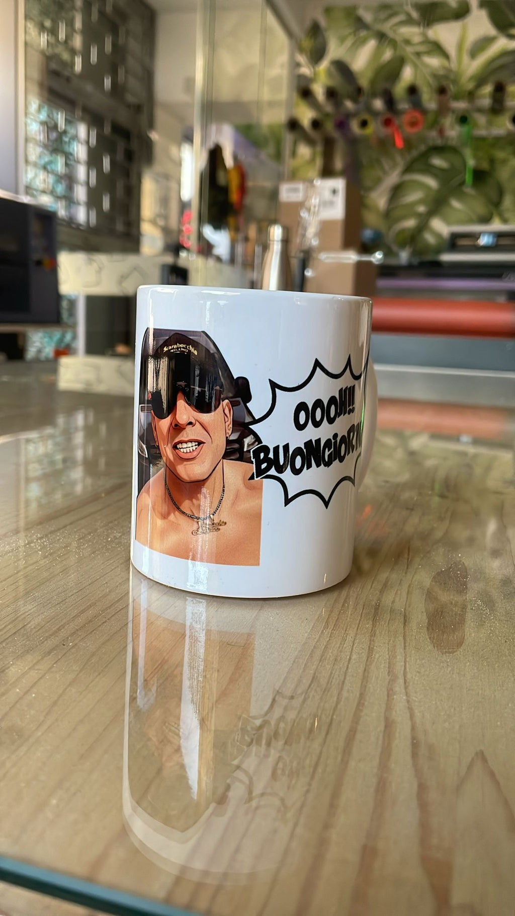 Tazza in ceramica - colazione con @Chrislozio