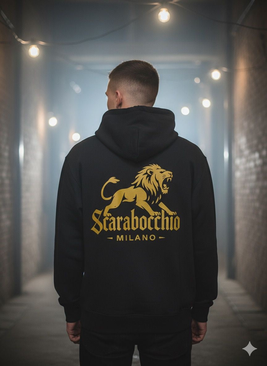 Felpa con cappuccio - Scarabocchio Milano®