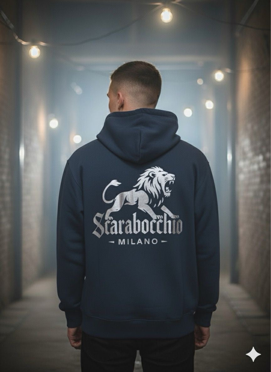 Felpa con cappuccio - Scarabocchio Milano®
