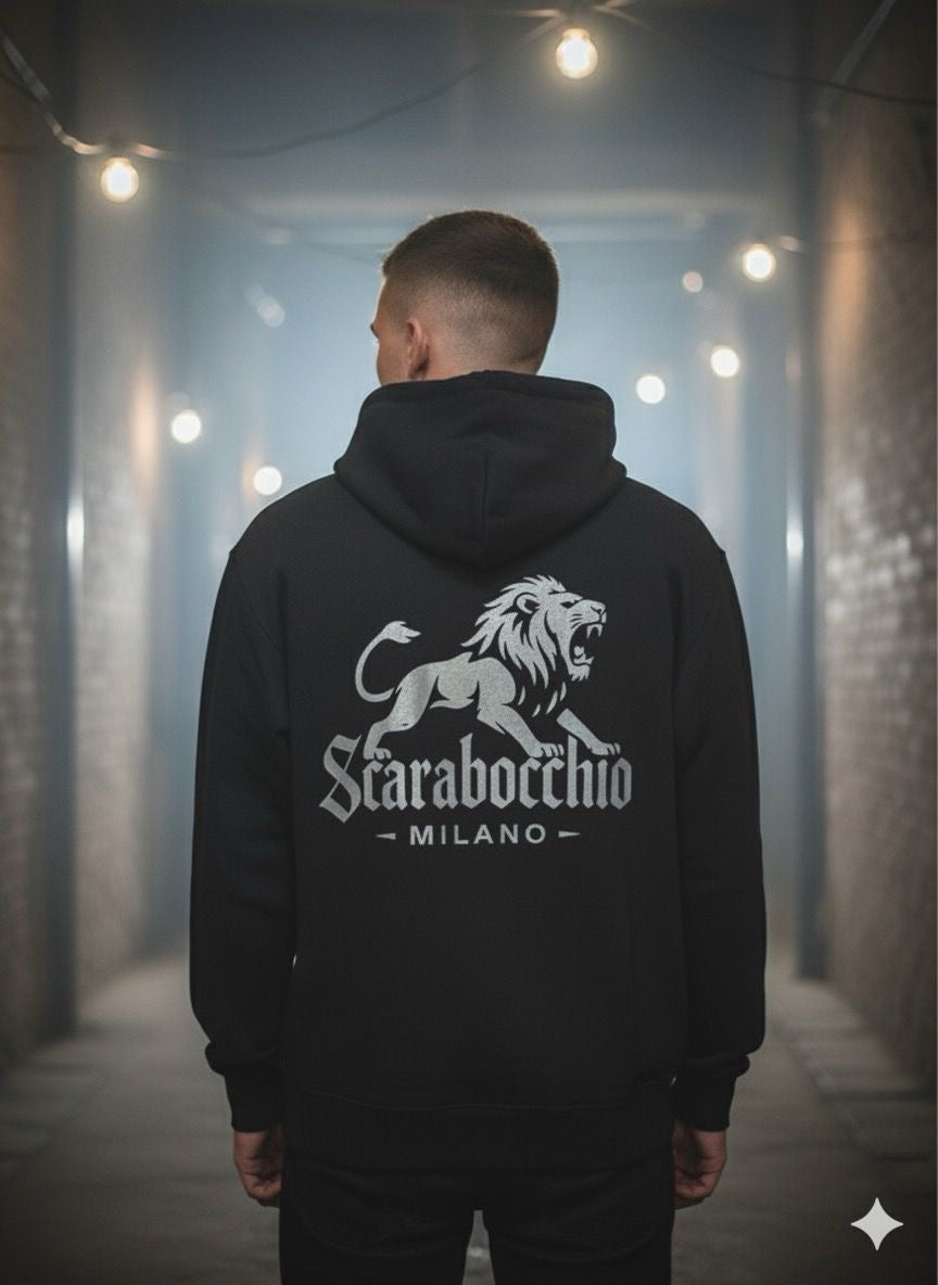 Felpa con cappuccio - Scarabocchio Milano®